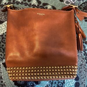 Authentic Coach Large Leather Tote